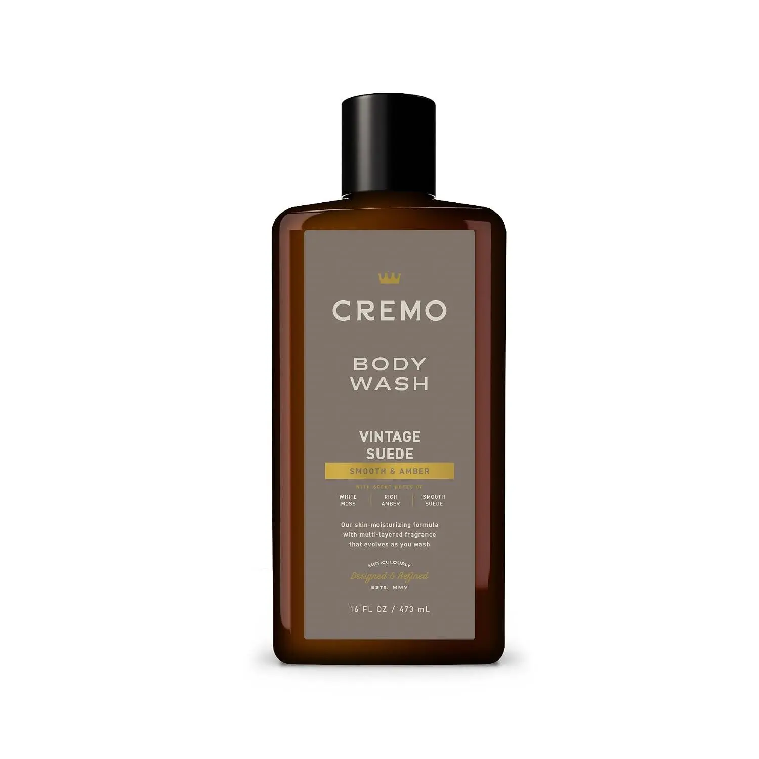 Cremo Body Wash for Men, Italian Bergamot, 16 Fl Oz