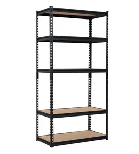 Heavy Duty Storage Shelf, 5 Tier Shelving Units for Storage Warehouse Pantry Closet, 36"x18"x72", Adjustable Garage Storage Shelving