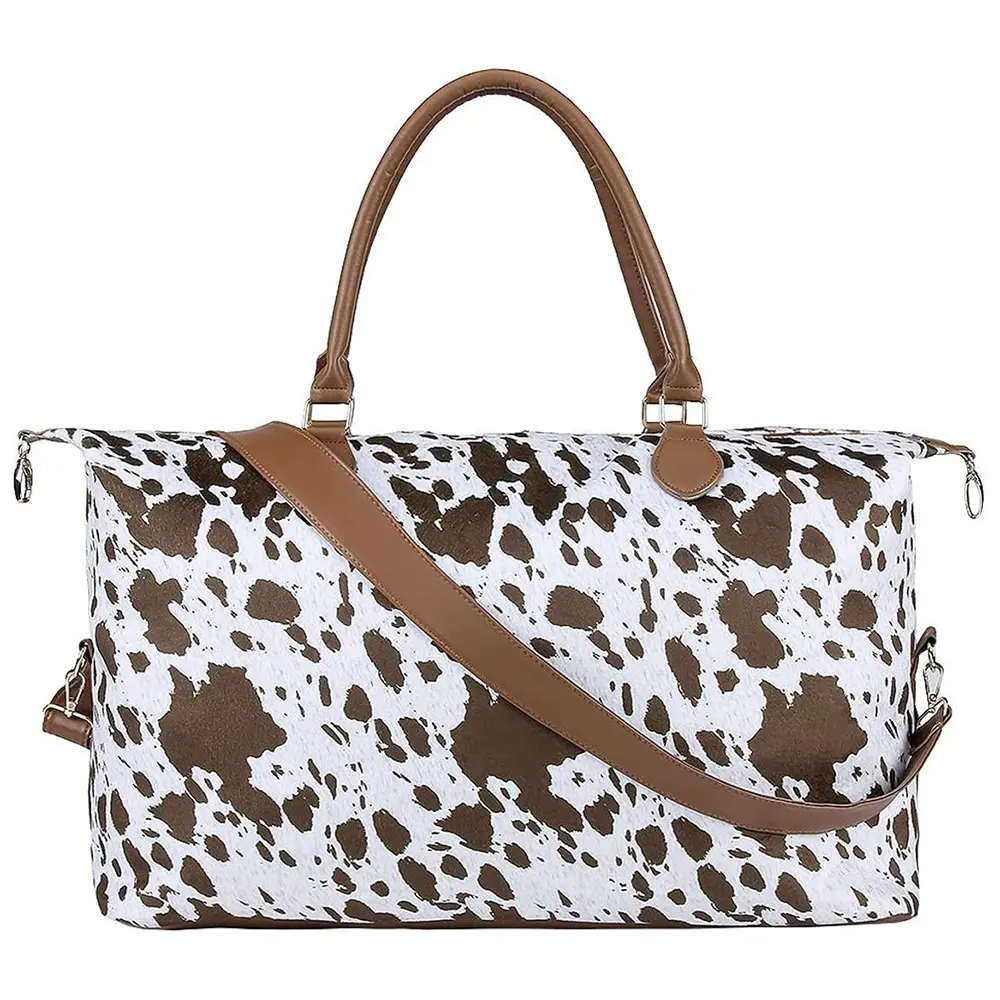 Weekender Bag for Women, Large Foldable Travel Duffle Bag, Lightweight Carry on Bag for Airplane Personal Item, Roomy Overnight Bag for Hospital Gym & Weekend Trip