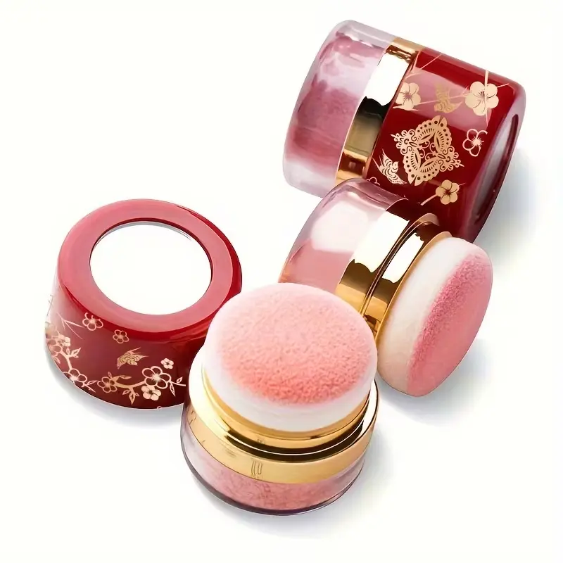 3 Color Blush Set, Coral/Peach/Frostbite Red Blusher, Delicate Smooth Powder, Skin Friendly No Caking, Long Lasting Natural Makeup, Easy Touch Up, Portable Mini Blush for Daily Commute Date Dinner, Ideal Birthday Easter Gift for All Skin Tones