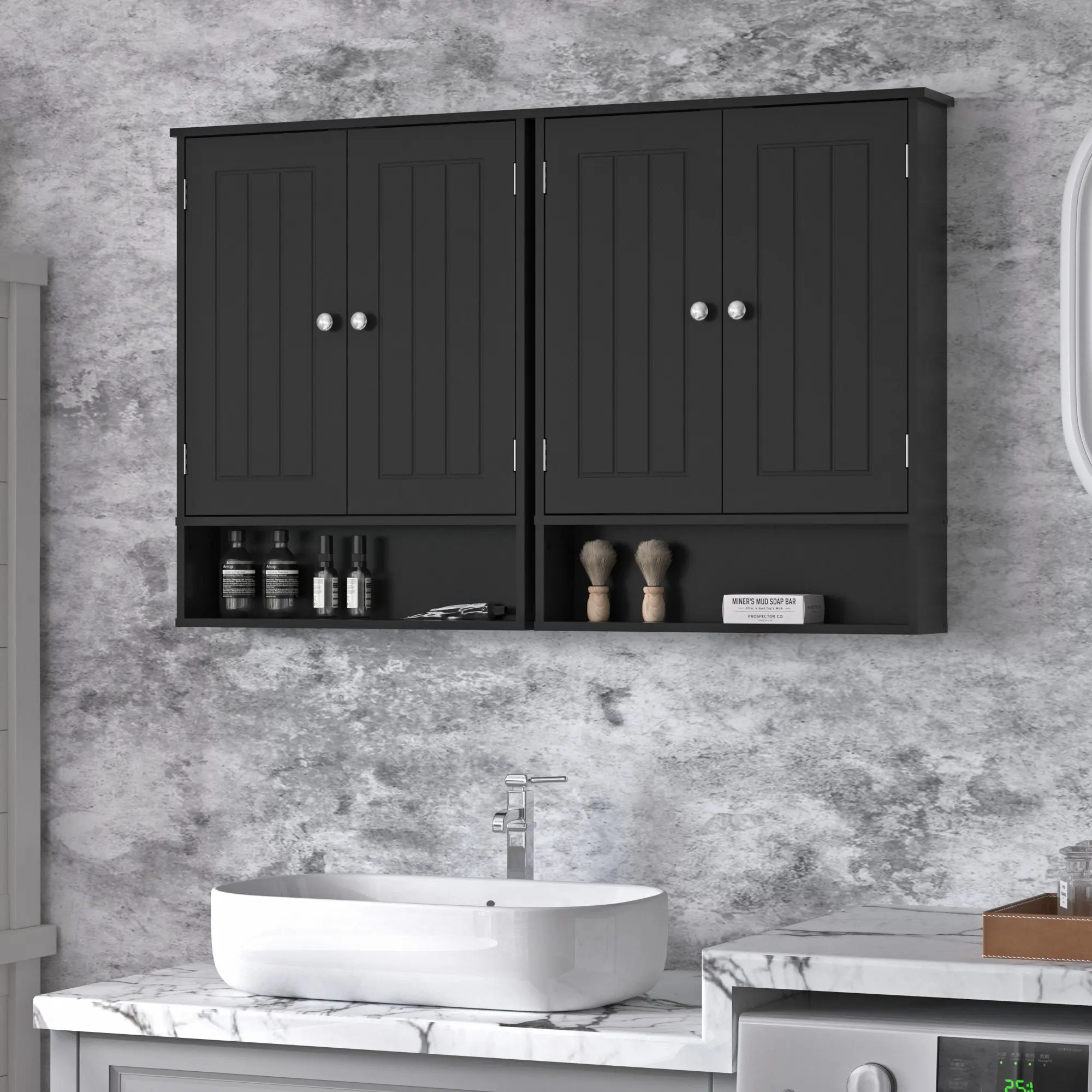 Limited Flash Sale! Small Apartment Must Have Wall Cabinet, Save Counter Space For Bathroom & Laundry Room