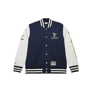 Mitchell & Ness HWC '68 Exposed Milwaukee Bucks Varsity Jacket
