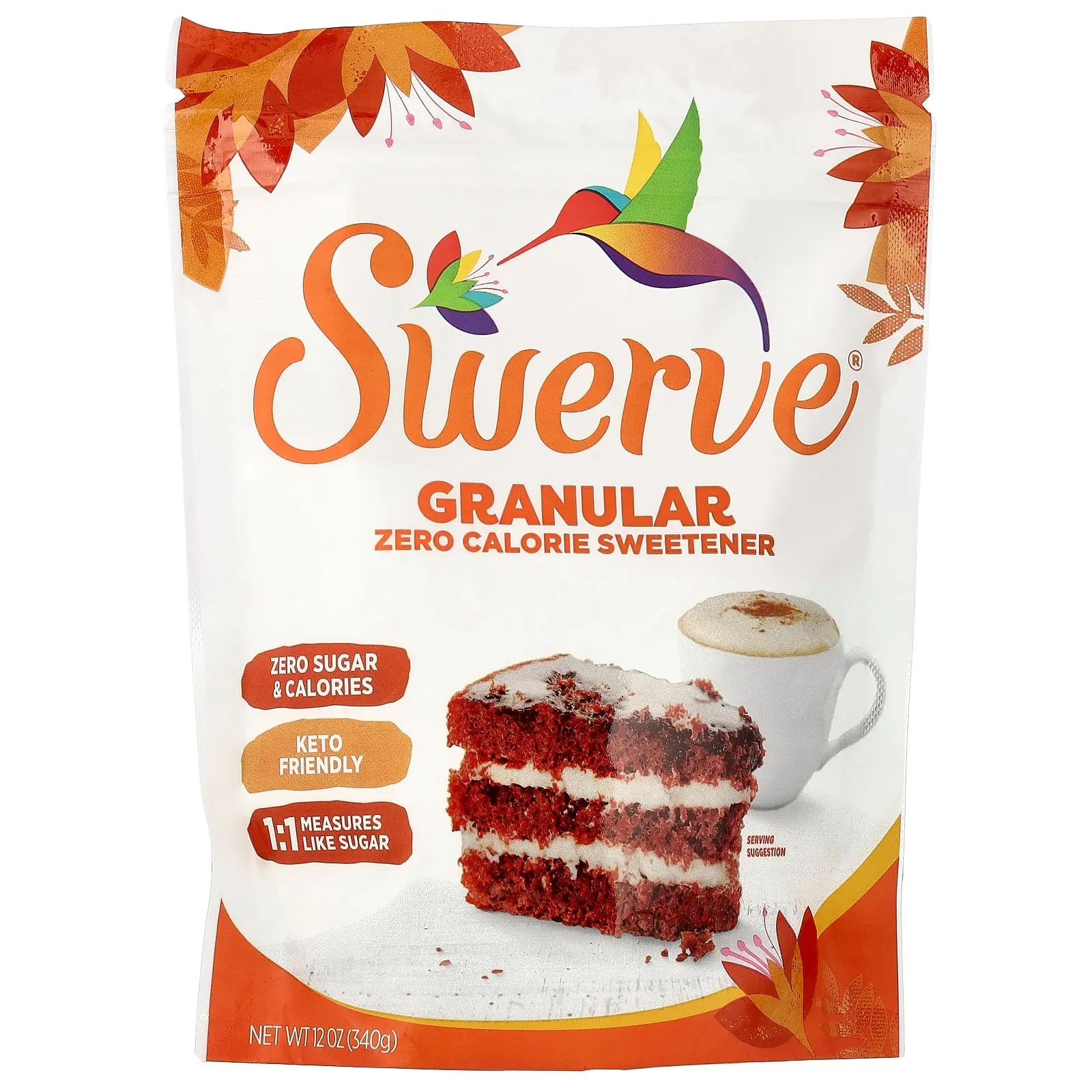Swerve Granular Zero Calorie Sweetener, 12 oz (340 g)