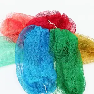 Exfoliating Net Sponge for Sensitive Skin, Exfoliating Mesh Sponge, the longest can stretch to 45 inches, Lightweight & Portable Design, Perfect for Daily Showering & Bathing