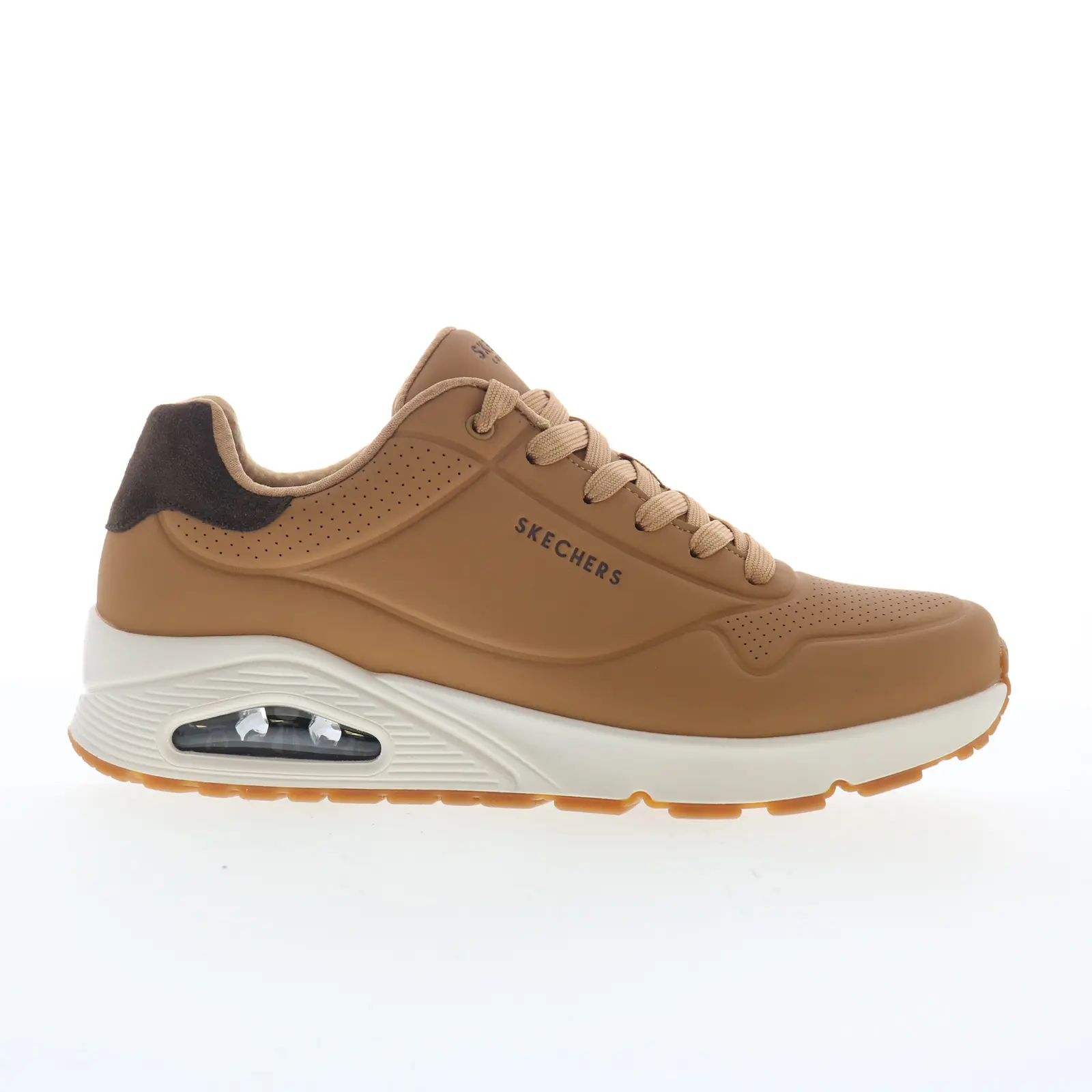 Skechers UNO - Suited On Air 183004-TAN Mens Brown Lifestyle Sneakers Shoes
