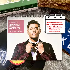 New Jensen 2026 Calendar, Gift For Fan, 2026 Calendar