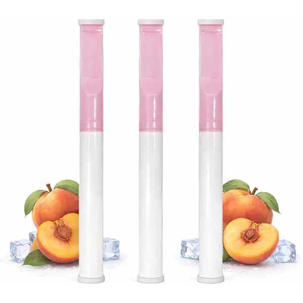 Peach Inhaler 3 Pack | Non-Electric Air Stick for Good Habits | Smooth Aromatic Blend for Calm & Clarity