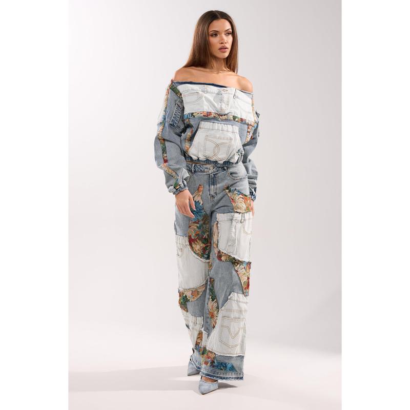 CHANGE IT UP WIDE LEG DENIM