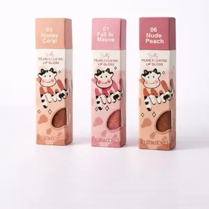 Kevin & Coco Glosses Delicious Cupcake Lip Gloss 01 03 06 New In Package Pearly Lustre Lip Gloss Honey Coral Fall In Mauve Nude Peach