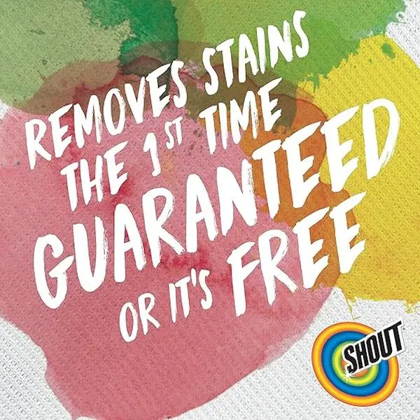 Active Enzyme Laundry Stain Remover Spray, Triple-Acting Formula Clings, Penetrates, and Lifts 100+ Types of Everyday Stains -
