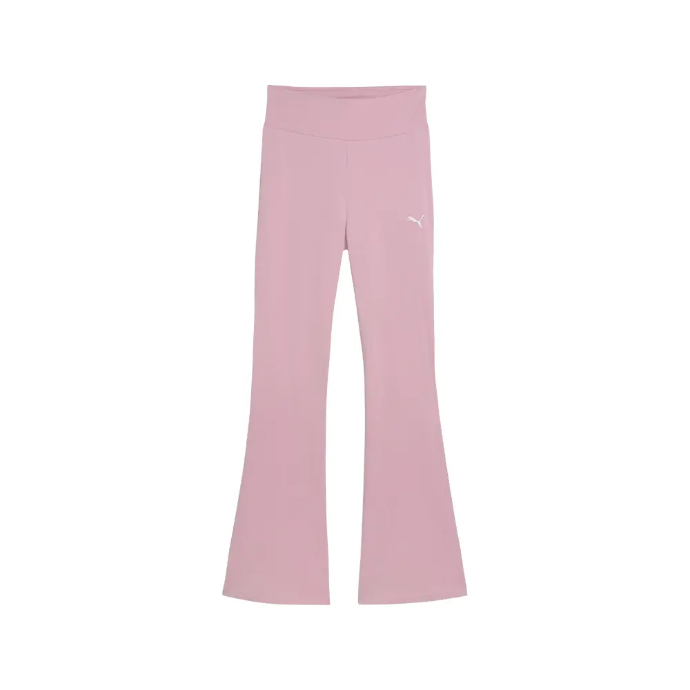 PUMA Womens Essentials High Waist Flared Leggings Casual - Pink
