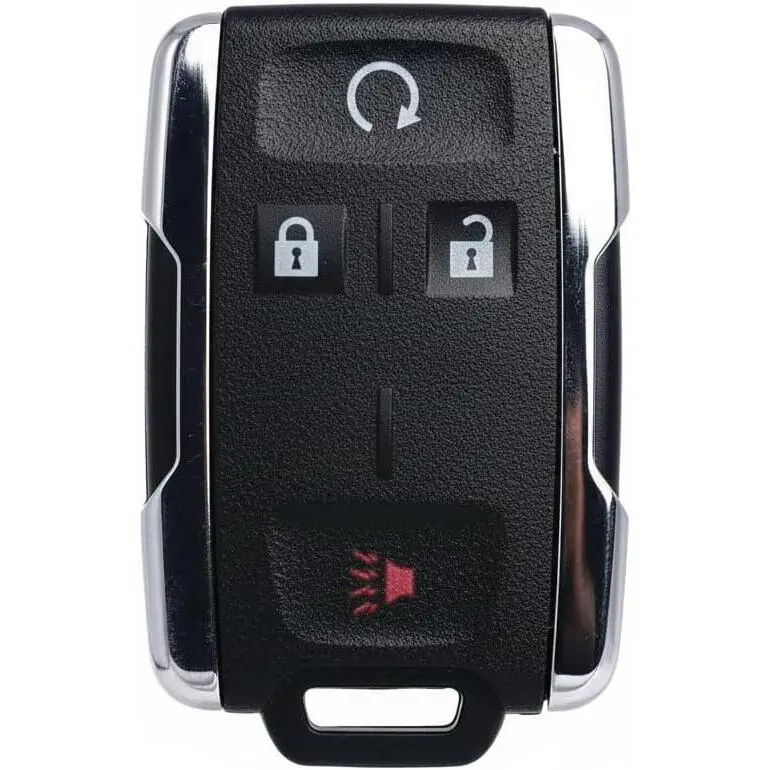 Key Fob Remote Replacement Fits for Chevy Silverado GMC Sierra 1500 2500 3500 2014-2016 2017 2018 2019 2020 GMC Canyon Chevrolet Colorado 2015-2021 Keyless Entry Remote Start M3N-32337100Gift., Key Fob Replacement, 4 Button Remote