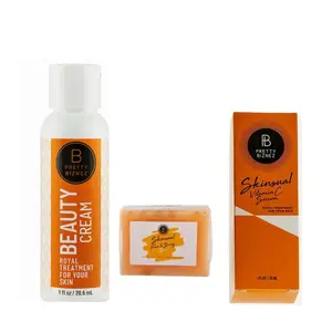 Pretty Biznez 3-Piece Daily Kit – Cleanse + Treat + Moisturize