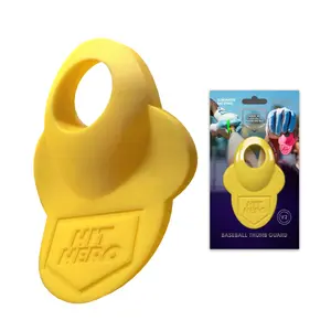 Hit HERO Baseball Thumb Guard - Batting Aid & Grip Enhancer - Reduces Sting, Improves Swing - for Baseball & Softball - All Levels,
