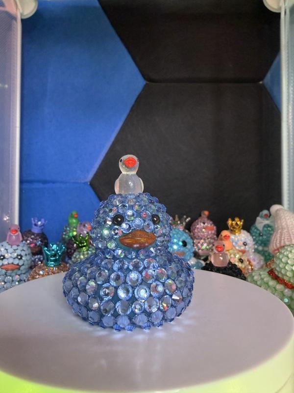 Rhinestone Rubber Ducks