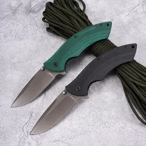 Men’s tactical folding knife EDC multi‑purpose outdoor knife, pocket knife, fruit knife, G10 ergonomic handle, includes a back clip for easy carry, suitable for wilderness survival emergencies, camping, hiking, DIY, fishing