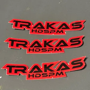 Trakas hdspm  3pcs stickers  decals 6”