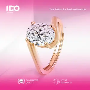 [Crazy Sale] FS-R109 Ring Women Accessories Elegant Beautiful and Luxurious Wedding Couple I DO Jewelry Official R109