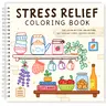 VIVI TINTA Calming Color By Line Paperback Book - Office Art Supplies with Guided Lines, 30 Artistic Illustrations, Vibrant Outlines, Drawing Support, Bold Easy Coloring, Beginner Ease, Stress Relief Gift for Family Beloved Ones