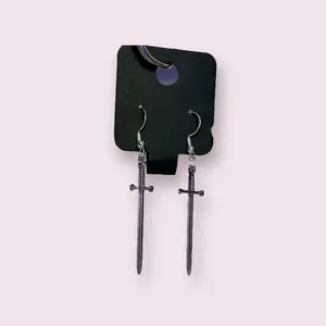 Dangly sword earrings