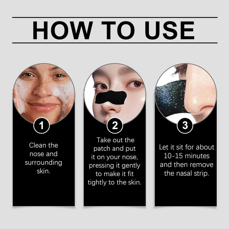 Jaysuing Blackhead Remover Nose Strips | Pore Tightening Oil Control Non-Drying