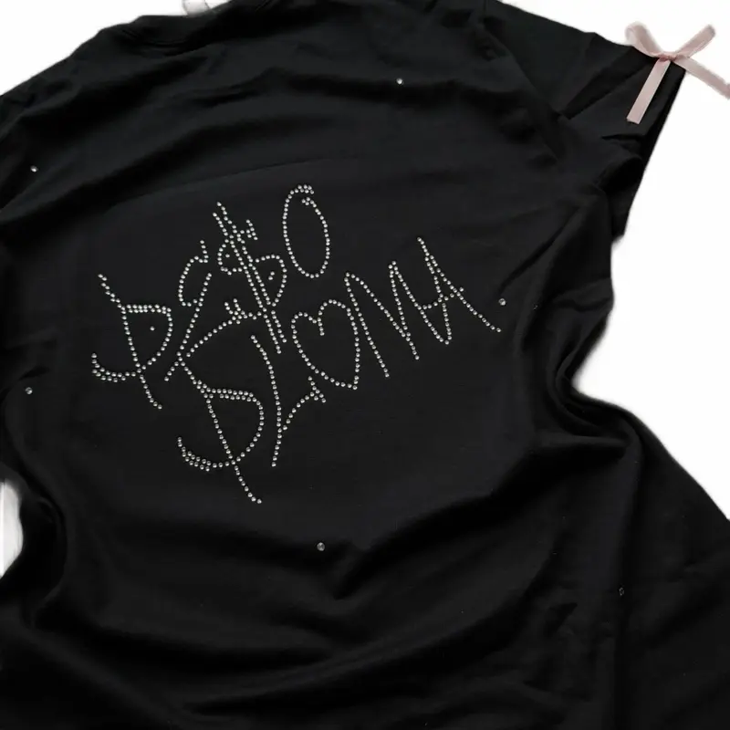Peso P Full Rhinestone COQUETTE  Tee