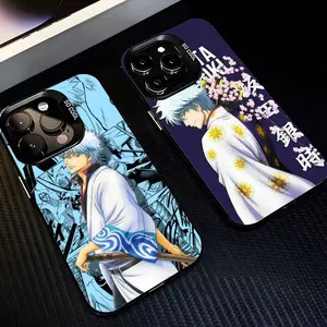 G-Gintoki Gintama S-Sakata-GS Phone Cases For iPhone 17 Promax Pro Air 16 Plus 15 14 13 12 11 Black Funda Shockproof Protective Cover