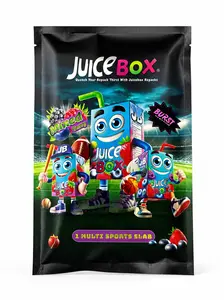 Personal "Juice Box Mixed Berry Burst" Sports Trading Card Pack - Multi-Sport Encased Cards
