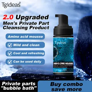Tgideas men's private cleaning liquid care liquid sterilization disinfection washing private cleaning liquid anti-itching deodorizing special mousse #Summervibes
