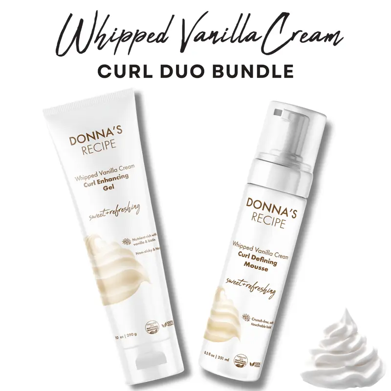 Curl Duo Bundle - Whipped Vanilla Cream