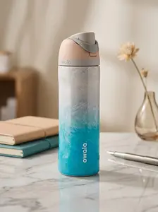 Owala Ocean Drift 24oz FreeSip Insulated Water Bottle – Leakproof Stainless Steel Sports Bottle for School, Office, Gym & Travel