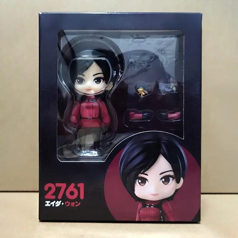 Resident Evil Ada Wong & Leon S. Kennedy Action Figure Set (#2761, #2337) - Collectibles with Swappable Faces, Movable Joints, Toy Gift for Classic Anime Fans