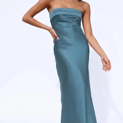 Princess Polly Blackthorn Satin Maxi Dress - TikTok Shop