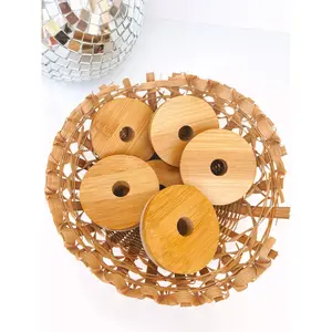 Bamboo Cup Lid