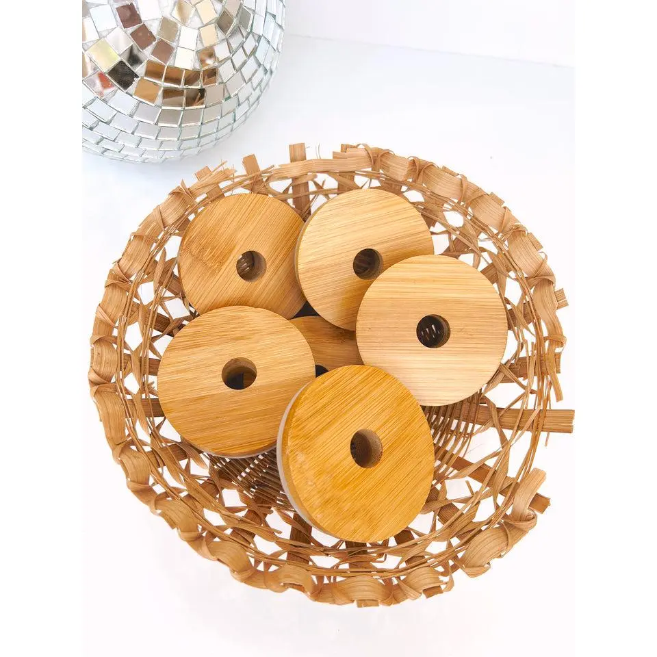 Bamboo Cup Lid