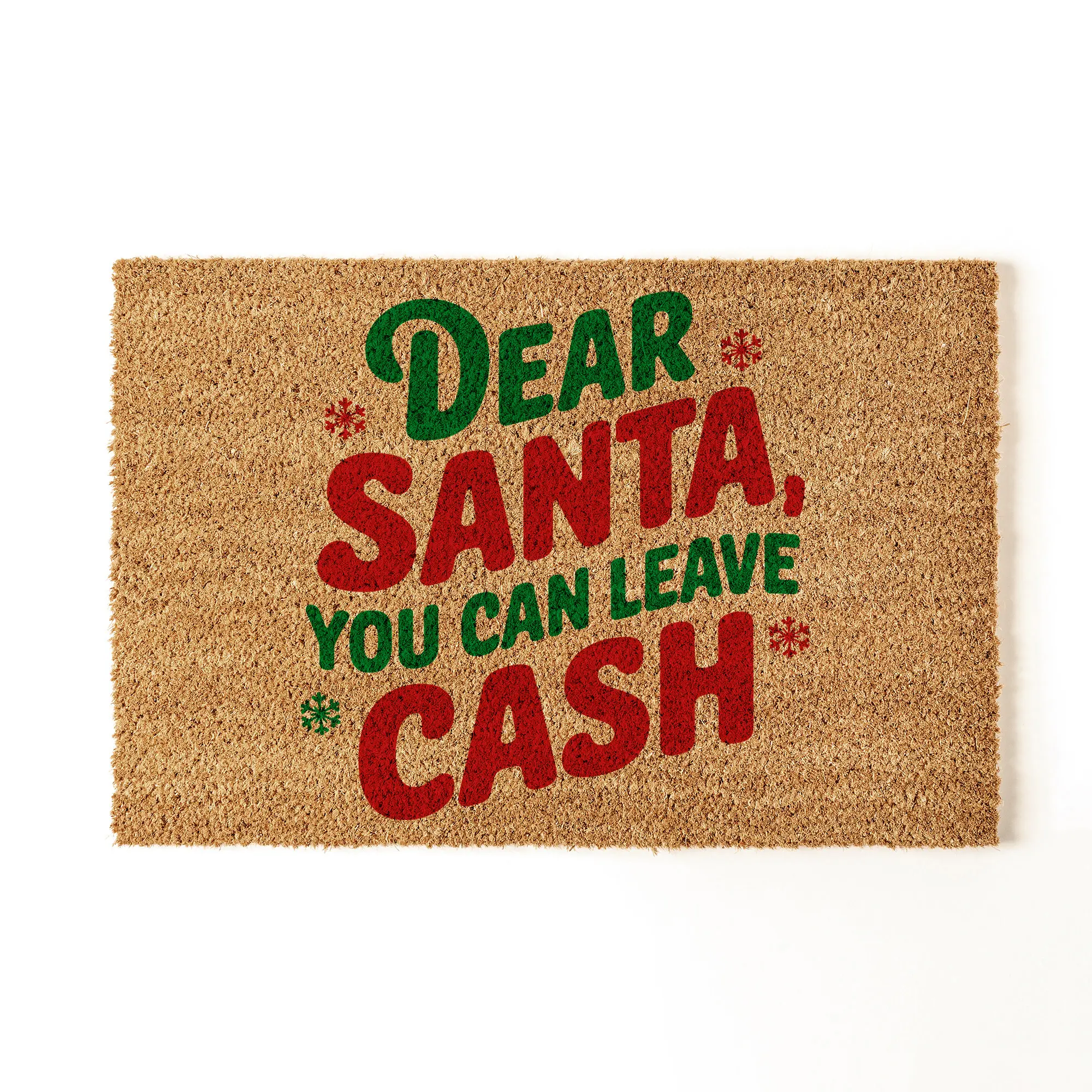 Dear Santa You Can Leave Cash Doormat, Naughty or Nice Welcome, Funny Christmas Porch Decor, Funny Christmas Doormat, Xmas Gift, Outdoor Mat, Holiday Doormat, Christmas Doormat, Welcome Mat