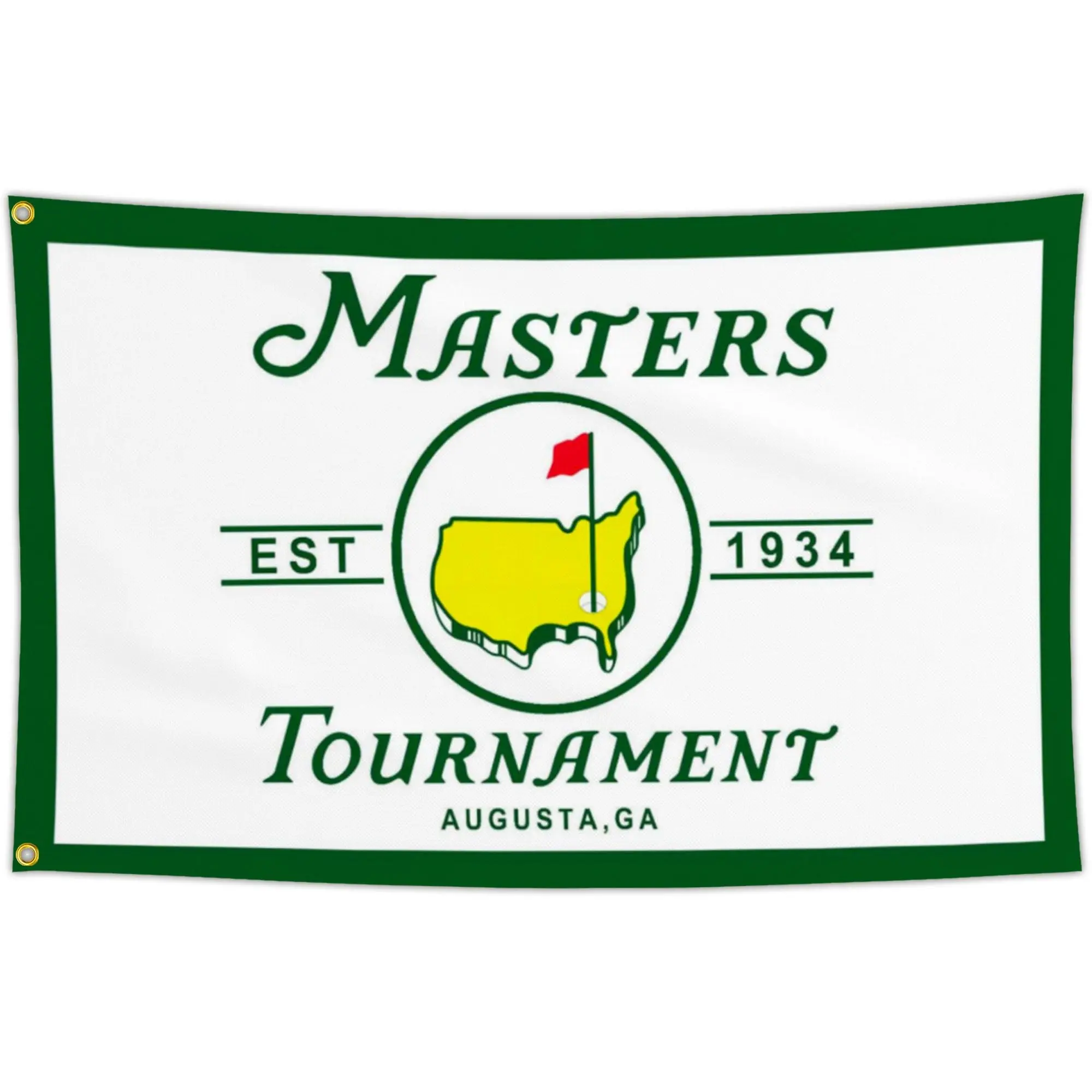Master Golf Flag Double-Sided Poster Wall Hanging, 3x5 Feet, Indoor Outdoor Decor, Decoration Items, Patio Lawn House Festival Party Gift, Decoration
