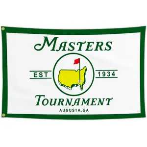 Master Golf Flag Double-Sided Poster Wall Hanging, 3x5 Feet, Indoor Outdoor Decor, Patio Lawn House Festival Party Gift, Decoration