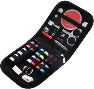 Sewing Kit, Includes Multicolored Threads, Needles, Scissors, Thimble, and Clip Set, Sewing Accessories and Supplies, gift
