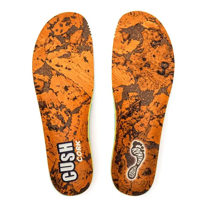 CUSH IMPACT CORK 5.5MM Mid-High Arch Insoles