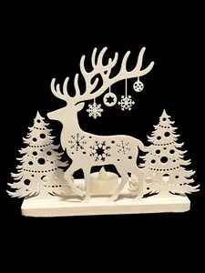 Christmas Reindeer Tealight Holder