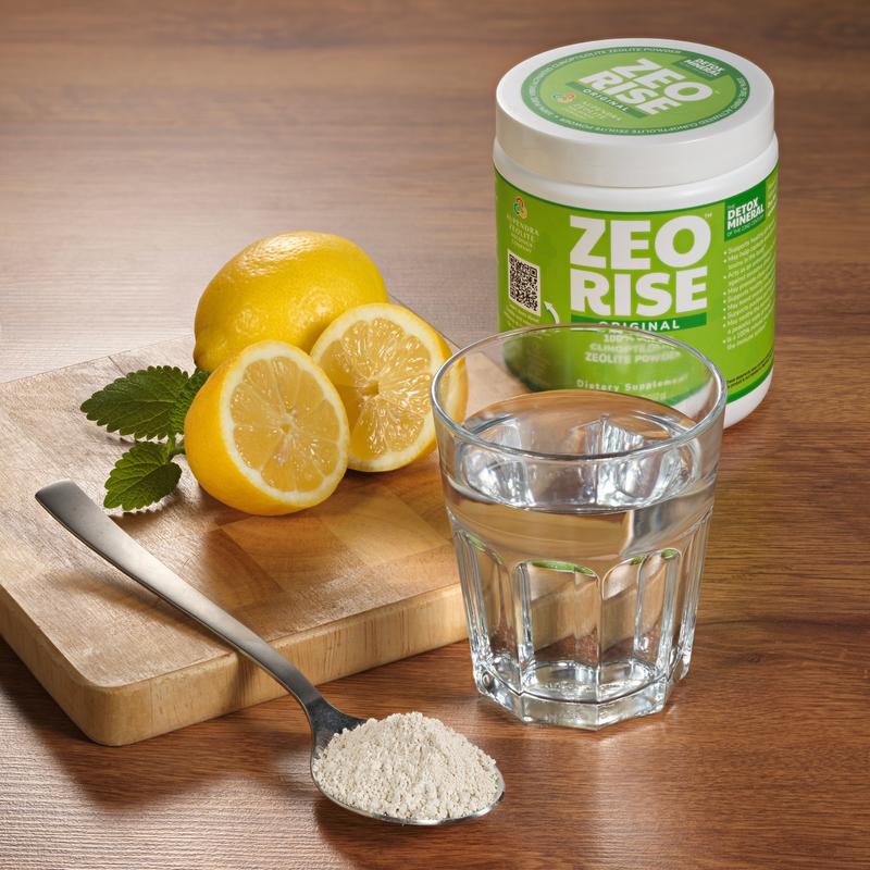 ZEORISE [Original] - 100% Natural Alkaline Zeolite Powder (VAM technology activated, Unflavored, 7.2 oz)