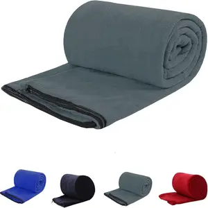 Unisex Adult Lightweight Fleece Sleeping Bag Liner - Portable Sleeping Sack Sheets for Travel Camping, 71 in x 32 in