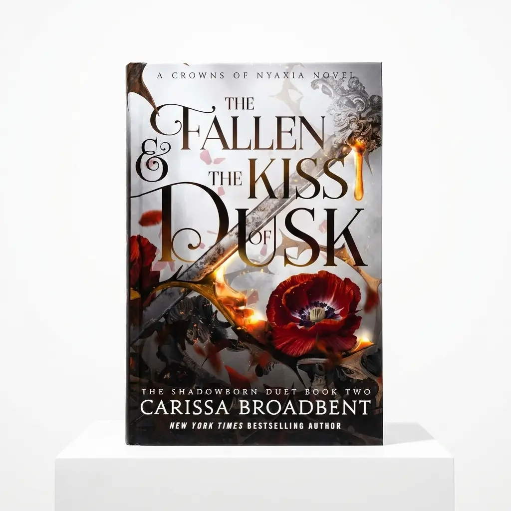 Book Product: The Fallen & the Kiss of Dusk (The Shadowborn Duet, Bk. 2) - Hardcover - Carissa Broadbent