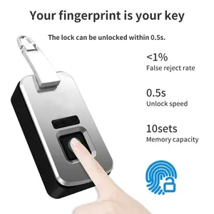 Small Embedded Luggage Fingerprint Lock