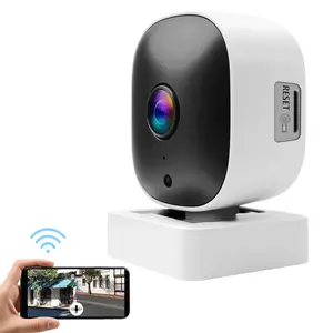 2.4g WiFi Window Security Camera, HD Indoor Cam with Infrared Night Vision, Human/motion Detection, Supports SD & Cloud Storage
