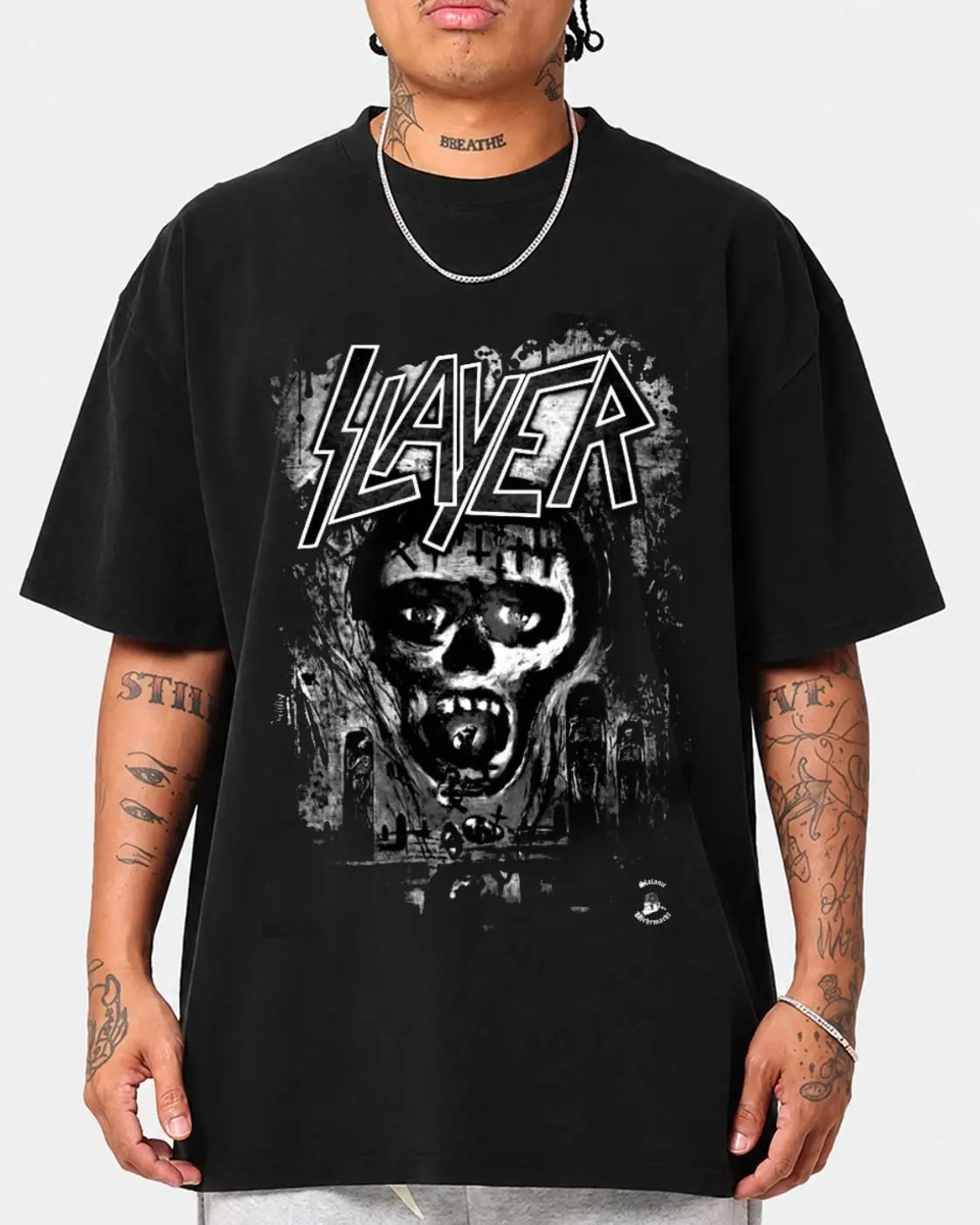 Slayer Skull Graphic Style Gift For Fans T Shirt QK29706