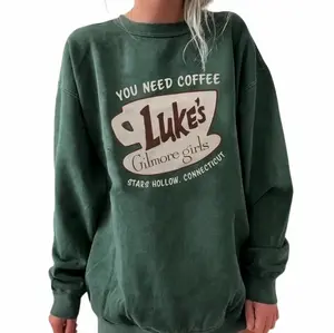 Gilmore Girls Luke's You Need Coffee Stars Shirt, Sweatshirt, Stars Hollows Sweater, Tv Show Gifts Tshirt, Gift For Her Crewneck Top Womenswear
