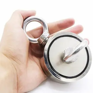 1300LBS Pull Force Fishing Magnet Kit Super Strong Neodymium Treasure Hunting