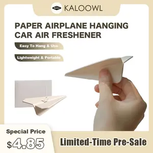 Paper Airplane Hanging Car Ornament, Minimalist Creative Rearview Mirror Decoration, Lightweight & Stylish Car Interior Pendant, Unique Gift Idea for Drivers